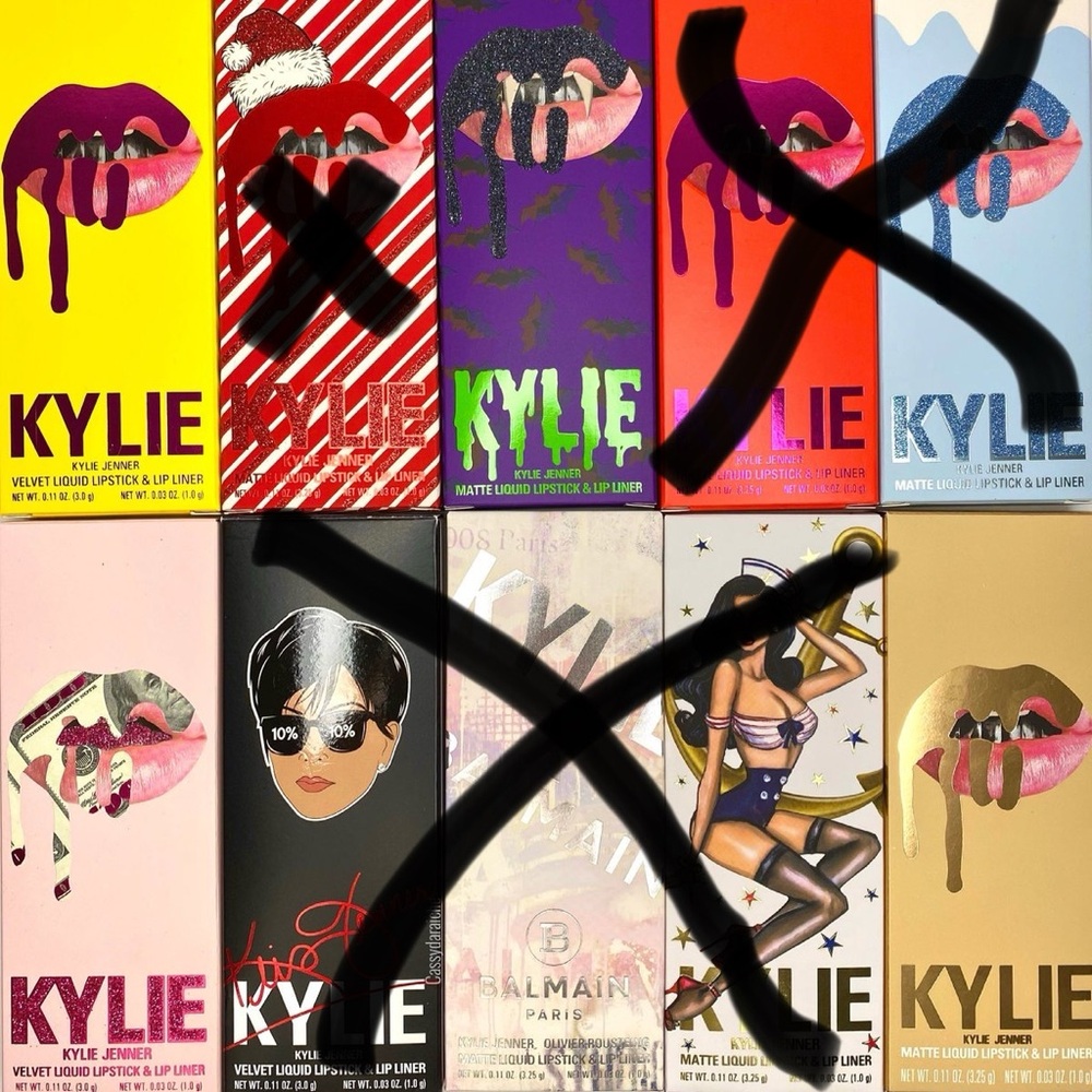 Kylie Cosmetics Velvet Liquid Lipstick Set - Multicolor